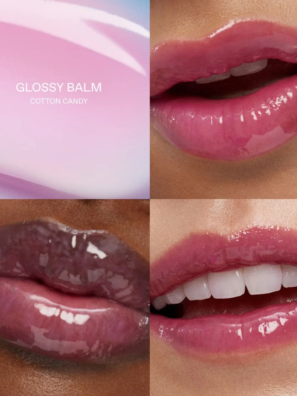 R.E.M. Beauty Essential Drip Glossy Balm Cotton Candy